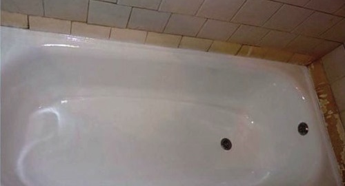 Реставрация ванны жидким акрилом | Питкяранта